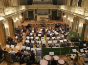 The Brno Philharmonic Orchestra at Besedni Dum, conducted by Mikel Toms