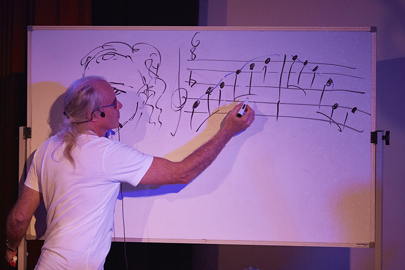 The Shape of Music - Live improvised music performance conducted by composer Matt Ottley