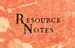Resource Notes