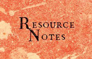 Resource notes by Matt Ottley