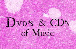 DVD's & CDs of Music
